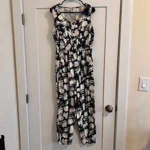 L.E. Juni Boilersuit: ORGANIC COTTON - Dali Print